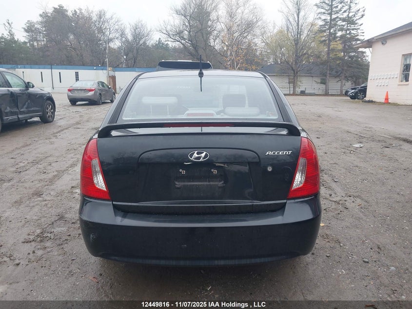 2006 Hyundai Accent VIN: KMHCN45C46U035422 Lot: 12449816