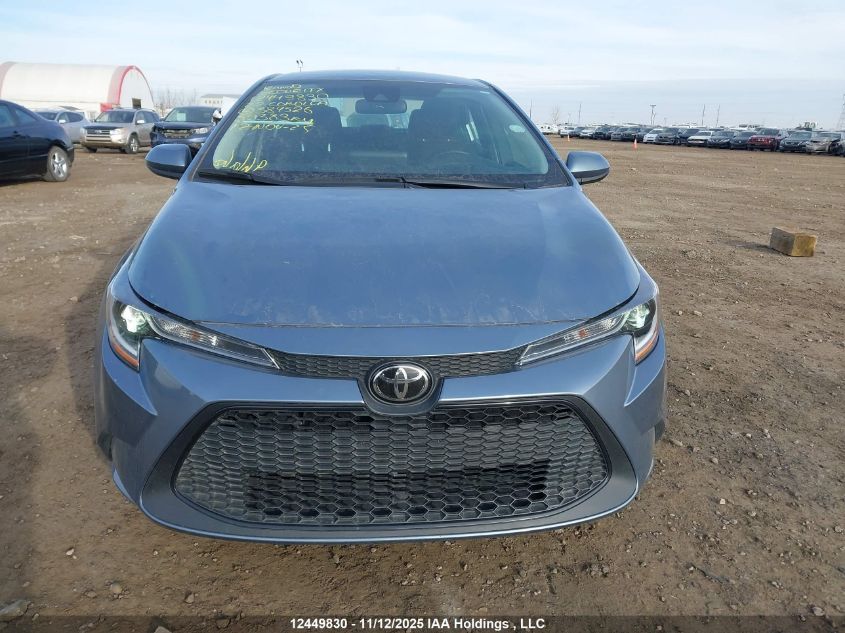 2022 Toyota Corolla Le VIN: 5YFBPMBE2NP384526 Lot: 12449830