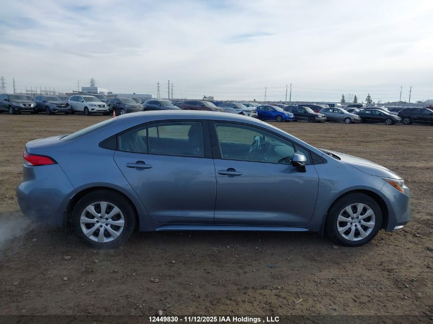 2022 Toyota Corolla Le VIN: 5YFBPMBE2NP384526 Lot: 12449830