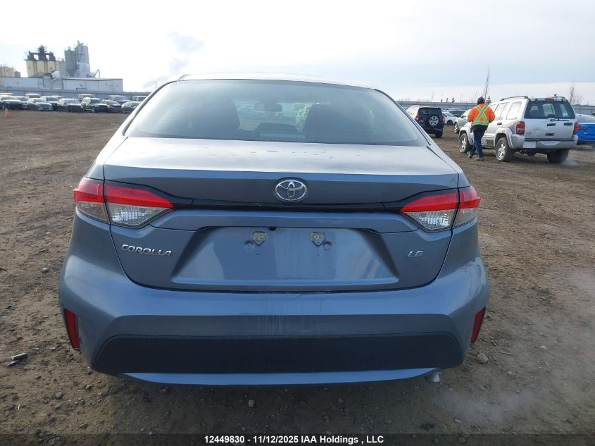 2022 Toyota Corolla Le VIN: 5YFBPMBE2NP384526 Lot: 12449830