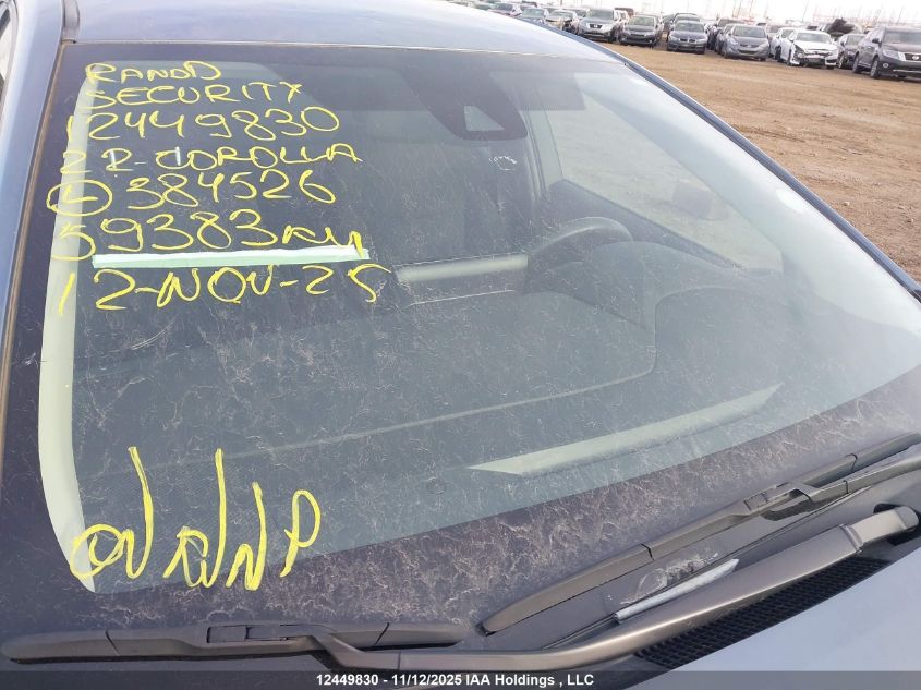 2022 Toyota Corolla Le VIN: 5YFBPMBE2NP384526 Lot: 12449830