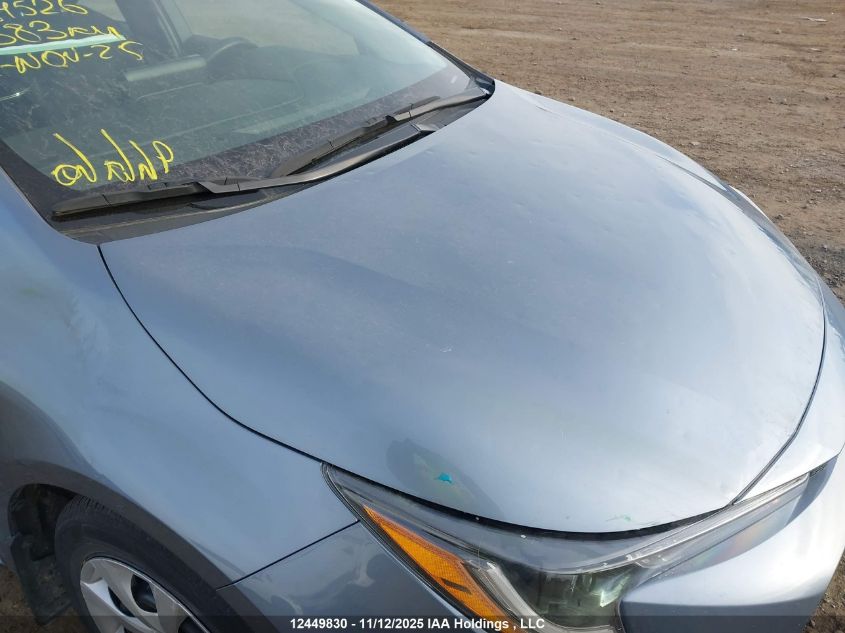 2022 Toyota Corolla Le VIN: 5YFBPMBE2NP384526 Lot: 12449830