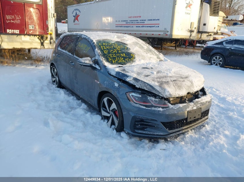 3VW447AUXJM282952 2018 Volkswagen Gti S/Se/Autobahn auction photo 1