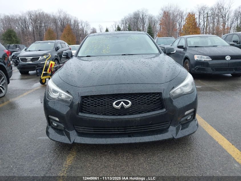 2017 Infiniti Q50 3.0T VIN: JN1EV7AR4HM840044 Lot: 12449861