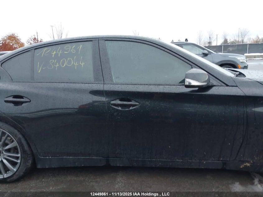 2017 Infiniti Q50 3.0T VIN: JN1EV7AR4HM840044 Lot: 12449861