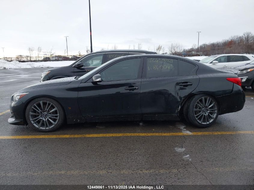 2017 Infiniti Q50 3.0T VIN: JN1EV7AR4HM840044 Lot: 12449861