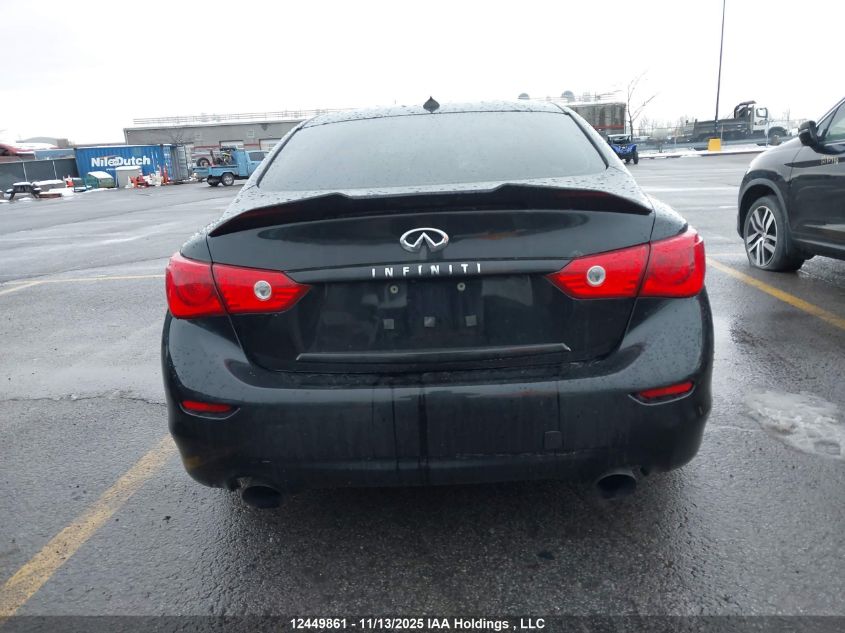 2017 Infiniti Q50 3.0T VIN: JN1EV7AR4HM840044 Lot: 12449861