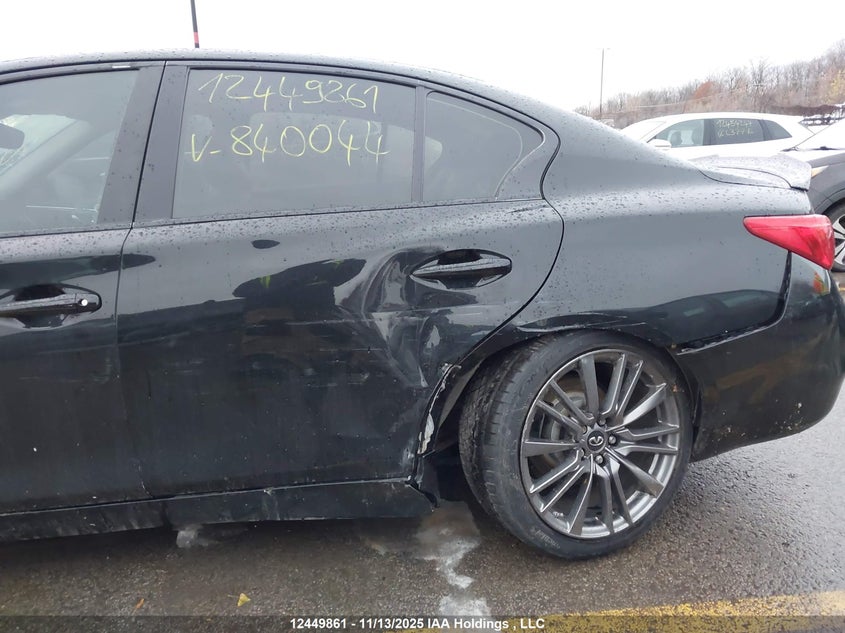 2017 Infiniti Q50 3.0T VIN: JN1EV7AR4HM840044 Lot: 12449861