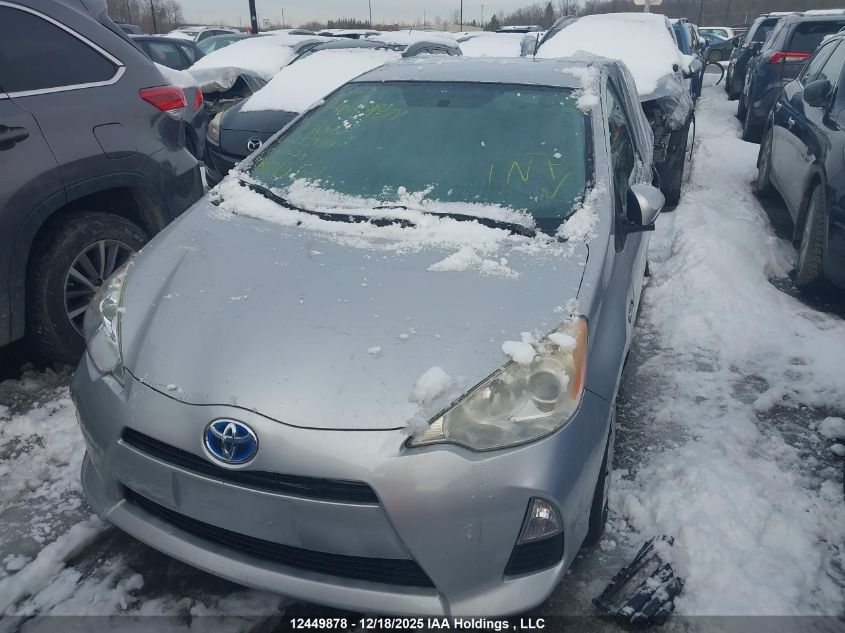 2013 Toyota Prius VIN: JTDKDTB38D1039618 Lot: 12449878