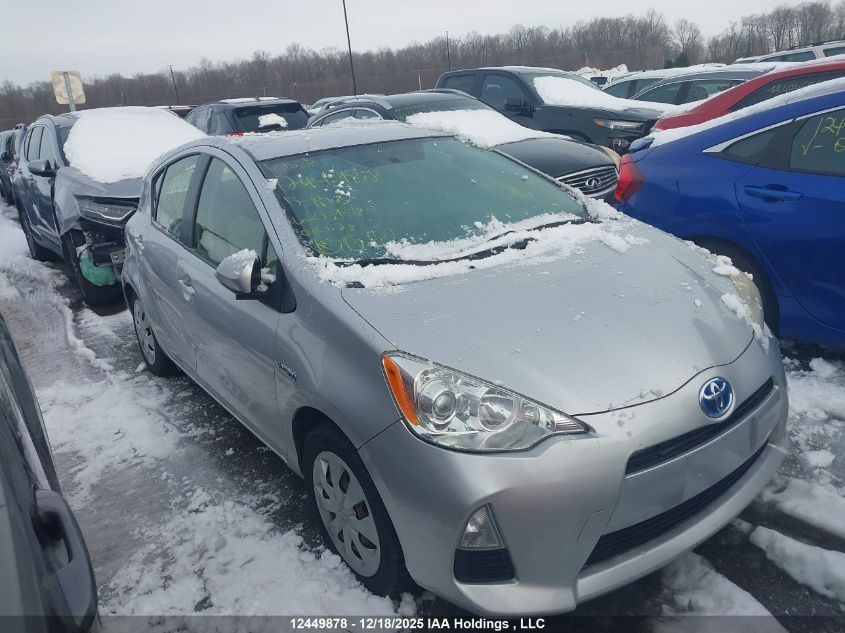 2013 Toyota Prius VIN: JTDKDTB38D1039618 Lot: 12449878