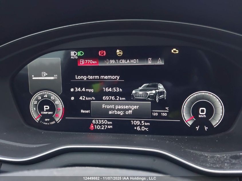 2022 Audi Q5 Premium Plus 45 VIN: WA1EAAFY8N2119961 Lot: 12449882