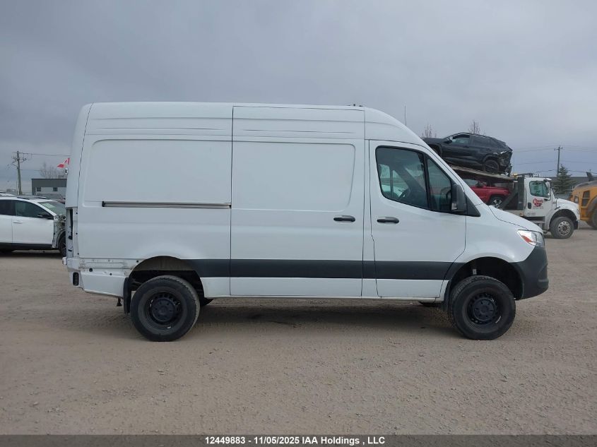 2025 Mercedes-Benz Sprinter 2500 Standard Roof 4-Cyl Diesel Ho VIN: W1Y4NBVY0SP762716 Lot: 12449883