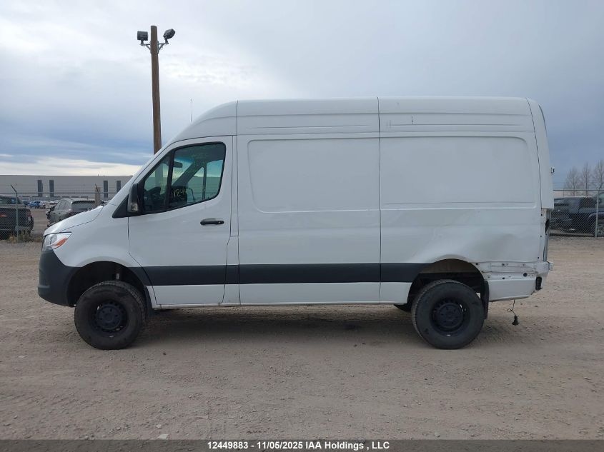 2025 Mercedes-Benz Sprinter 2500 Standard Roof 4-Cyl Diesel Ho VIN: W1Y4NBVY0SP762716 Lot: 12449883