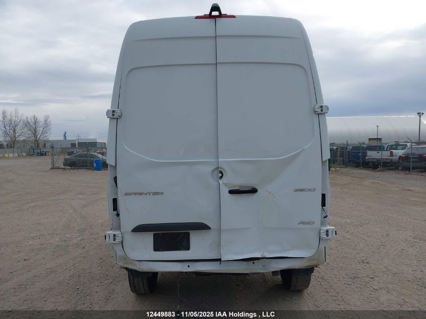 2025 Mercedes-Benz Sprinter 2500 Standard Roof 4-Cyl Diesel Ho VIN: W1Y4NBVY0SP762716 Lot: 12449883