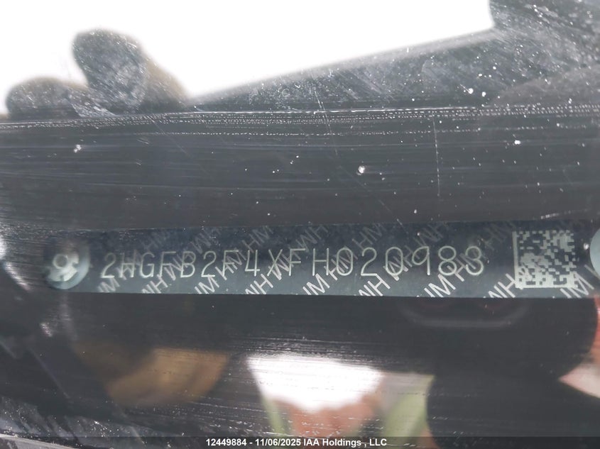 2HGFB2F4XFH020983 2015 HONDA CIVIC photo no. 18