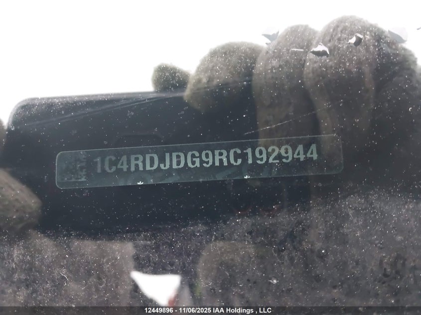 1C4RDJDG9RC192944 2024 DODGE DURANGO photo no. 9