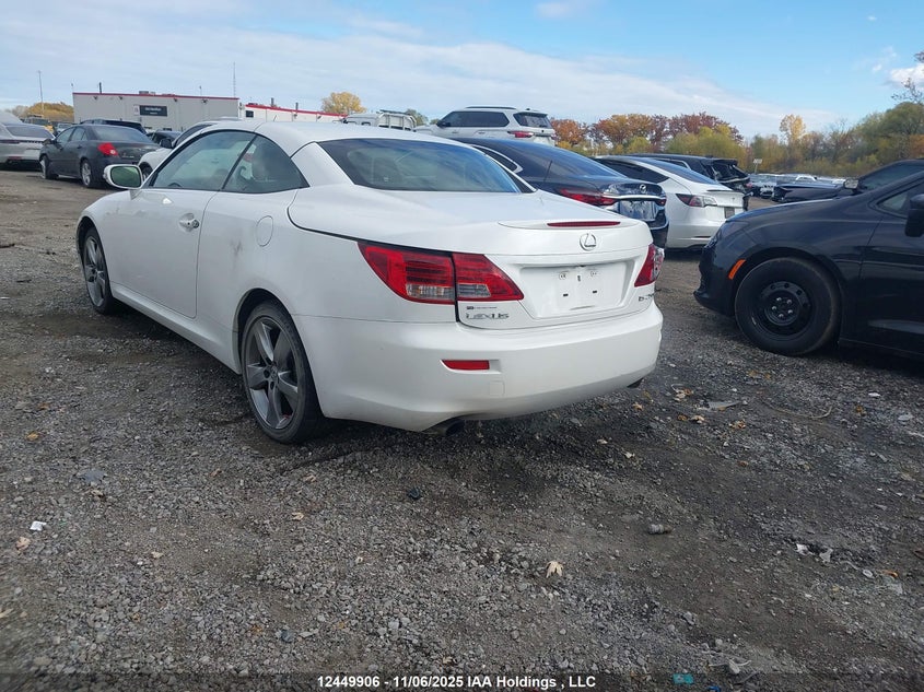 JTHFF2C28A2503877 2010 LEXUS IS photo no. 3