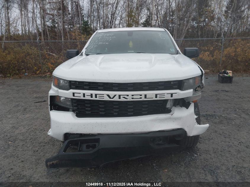 2020 Chevrolet Silverado K1500 Custom VIN: 1GCUYBEF6LZ235179 Lot: 12449918