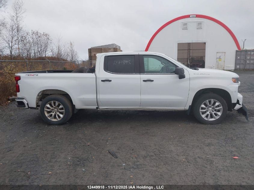 2020 Chevrolet Silverado K1500 Custom VIN: 1GCUYBEF6LZ235179 Lot: 12449918