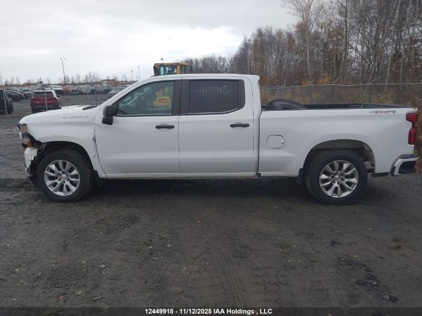 2020 Chevrolet Silverado K1500 Custom VIN: 1GCUYBEF6LZ235179 Lot: 12449918