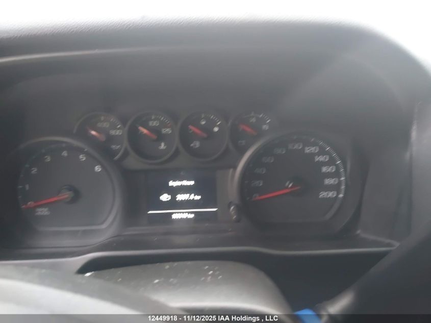 2020 Chevrolet Silverado K1500 Custom VIN: 1GCUYBEF6LZ235179 Lot: 12449918