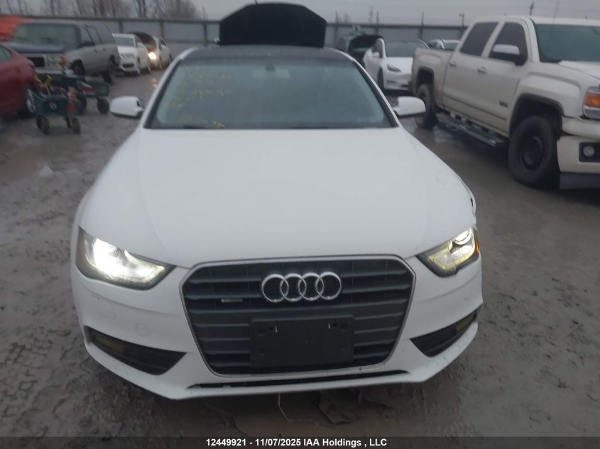 2013 Audi A4 2.0T Premium Plus VIN: WAUMFCFL8DN028475 Lot: 12449921