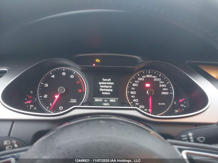 2013 Audi A4 2.0T Premium Plus VIN: WAUMFCFL8DN028475 Lot: 12449921