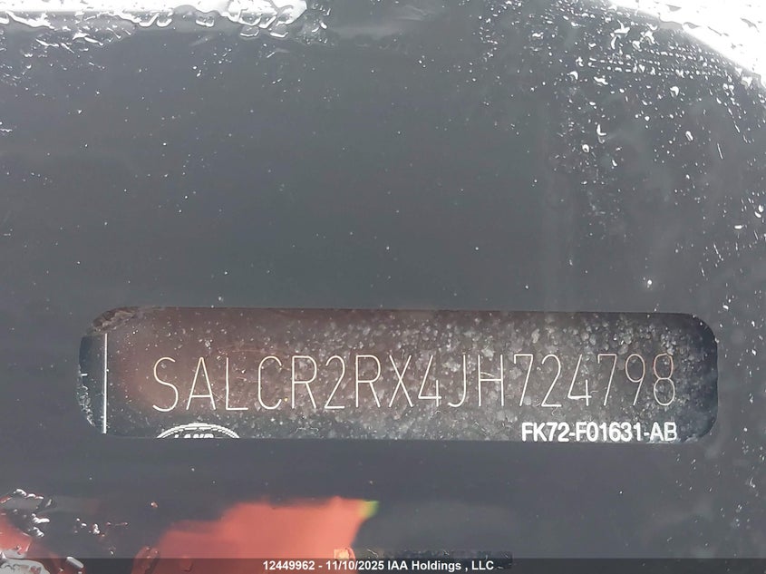 SALCR2RX4JH724798 2018 LAND ROVER DISCOVERY SPORT photo no. 18