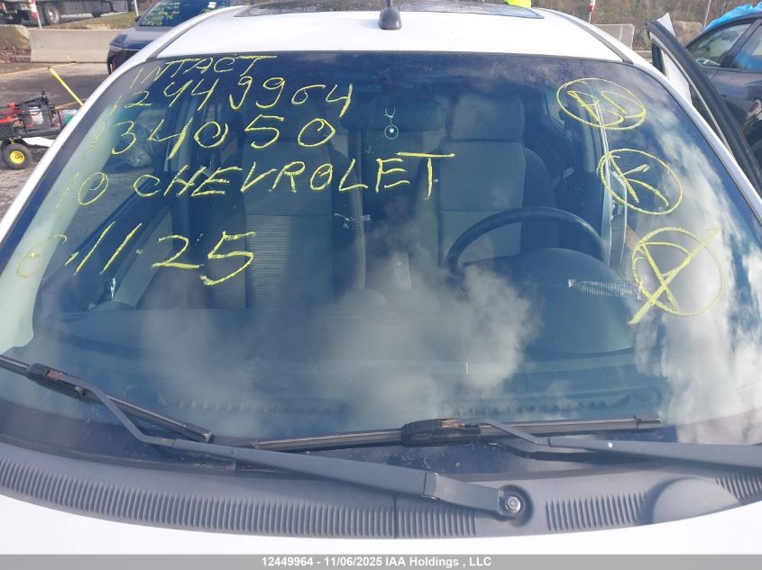 2010 Chevrolet Aveo Lt VIN: 3G1TC6DE0AL134050 Lot: 12449964