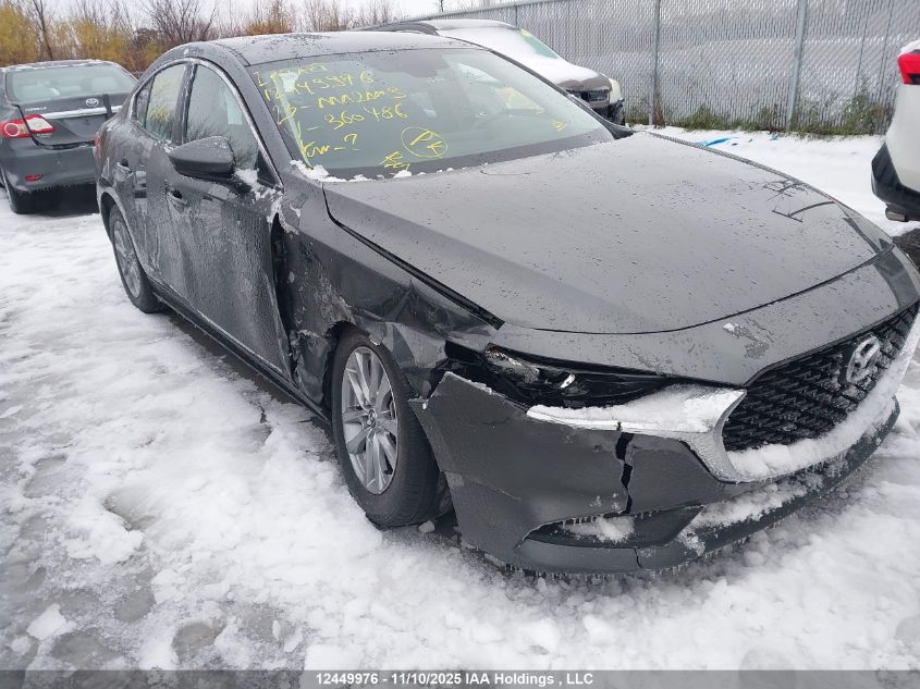 2023 Mazda Mazda3 VIN: 3MZBPAB77PM360486 Lot: 12449976