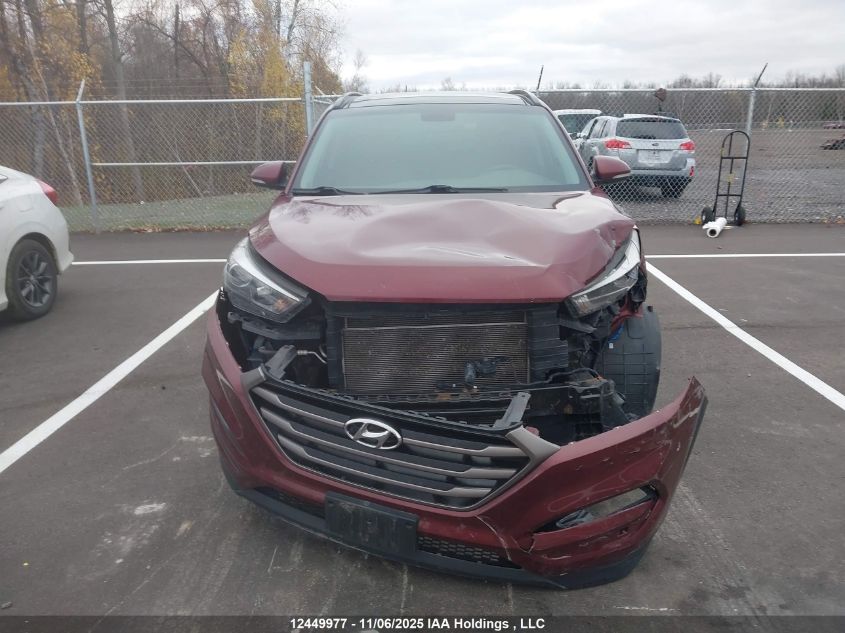 2016 Hyundai Tucson Luxury VIN: KM8J3CA44GU155504 Lot: 12449977