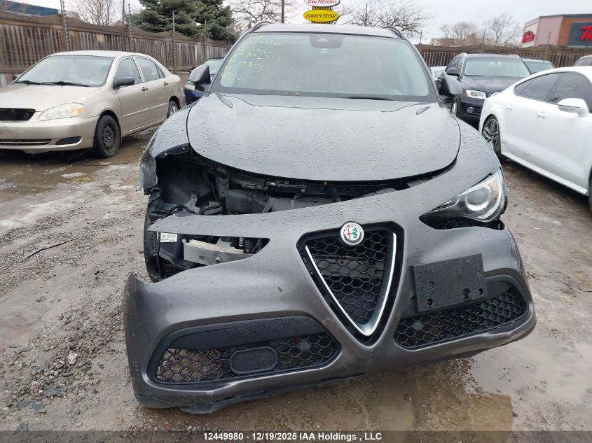 2018 Alfa Romeo Stelvio Sport VIN: ZASFAKPN2J7B92719 Lot: 12449980