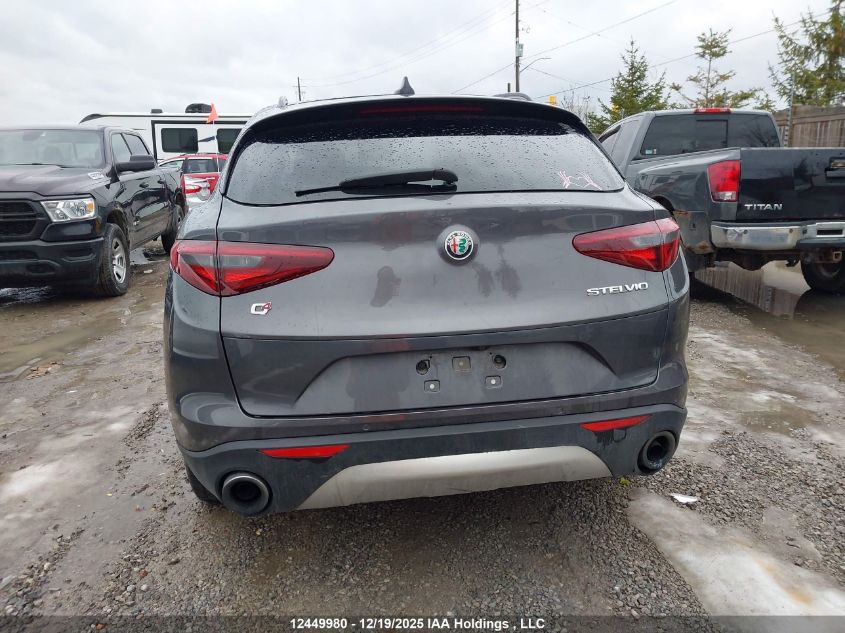 2018 Alfa Romeo Stelvio Sport VIN: ZASFAKPN2J7B92719 Lot: 12449980