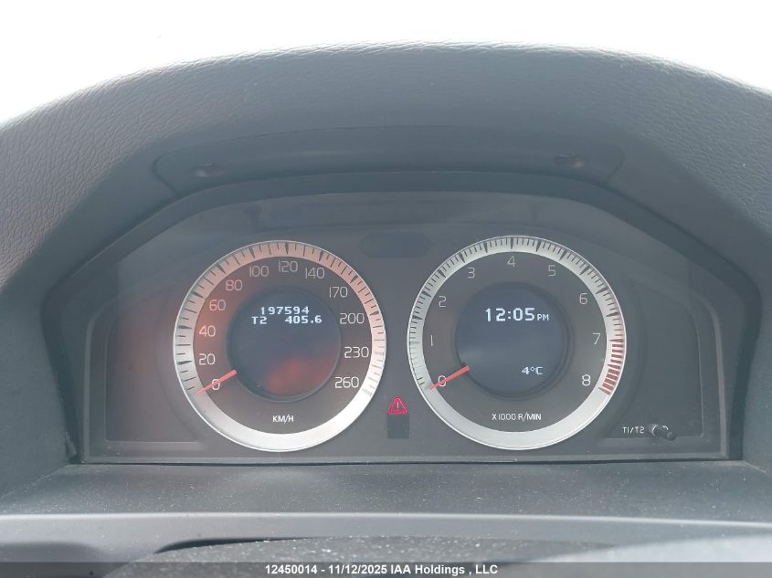 2011 Volvo S60 T6 VIN: YV1902FH2B2005069 Lot: 12450014