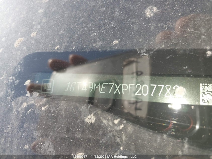 1GT49ME7XPF207782 2023 GMC SIERRA photo no. 9