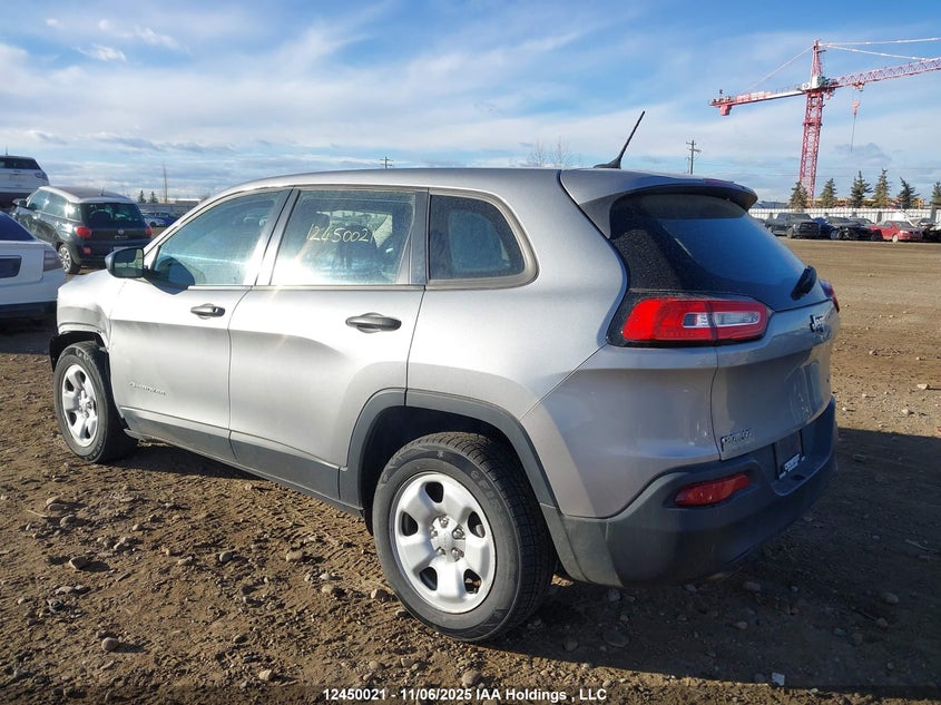 1C4PJLAB7GW264028 2016 JEEP CHEROKEE photo no. 3