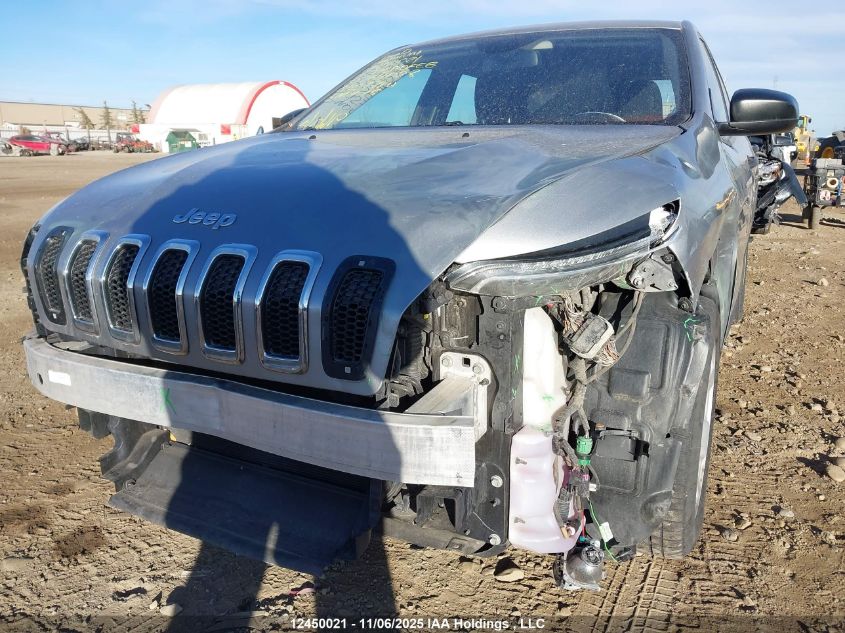2016 Jeep Cherokee Sport VIN: 1C4PJLAB7GW264028 Lot: 12450021