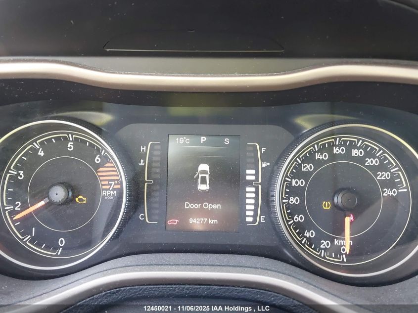 2016 Jeep Cherokee Sport VIN: 1C4PJLAB7GW264028 Lot: 12450021