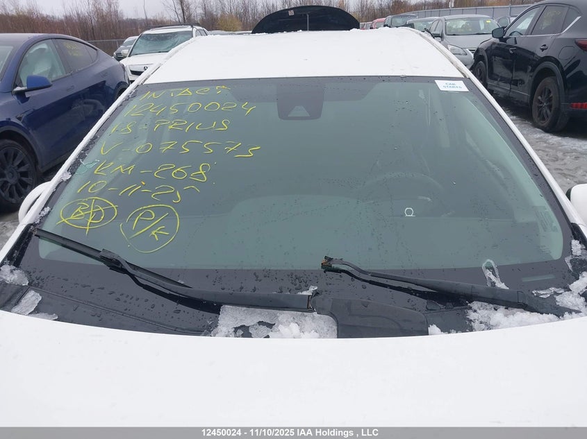 2018 Toyota Prius VIN: JTDZN3EU0JJ075573 Lot: 12450024