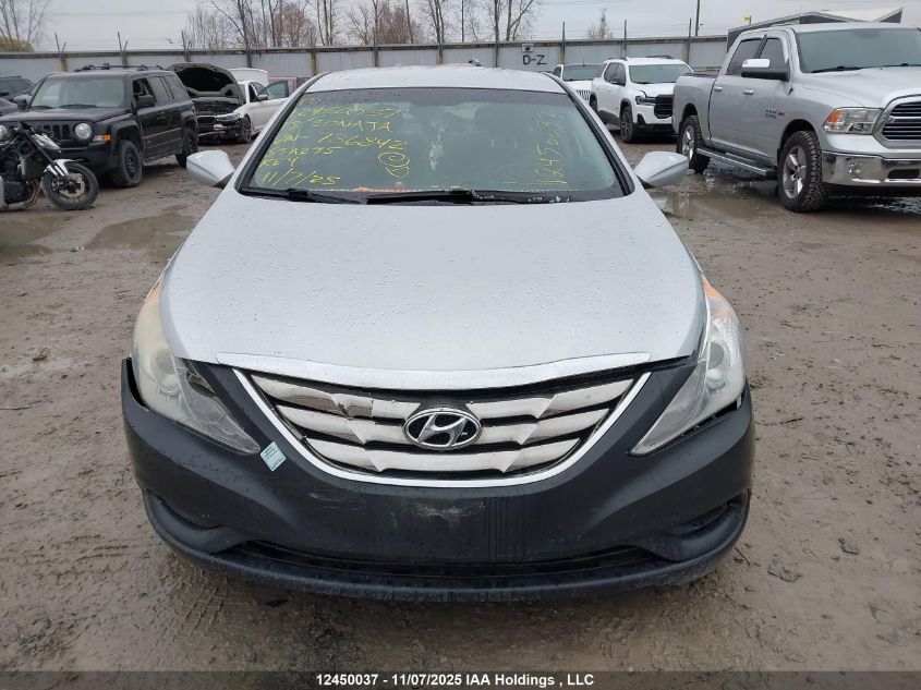 2013 Hyundai Sonata Gl/Gls VIN: 5NPEB4ACXDH736842 Lot: 12450037