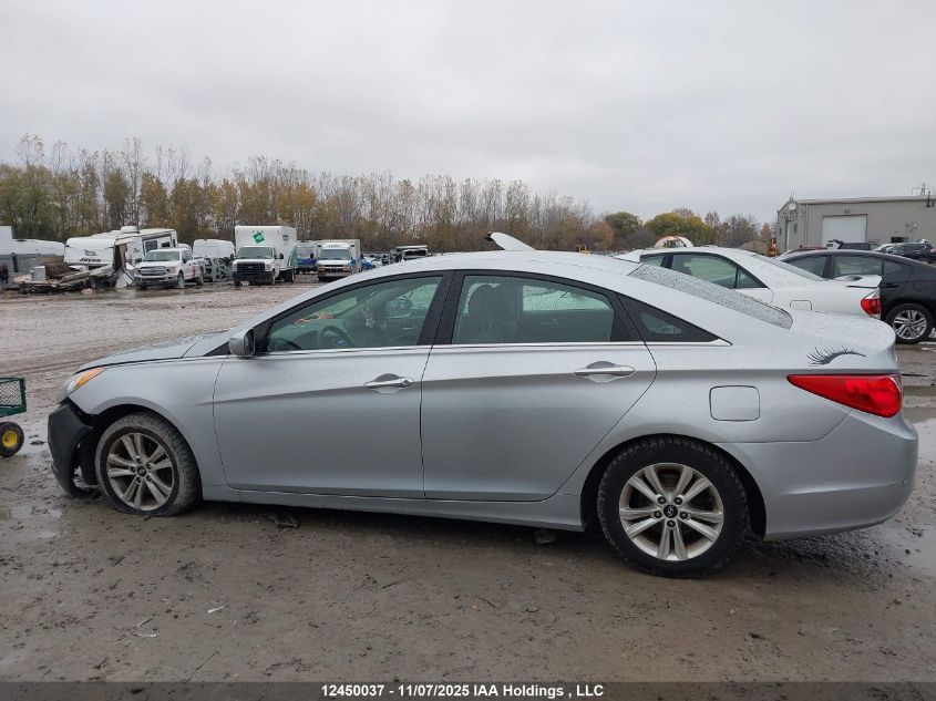 2013 Hyundai Sonata Gl/Gls VIN: 5NPEB4ACXDH736842 Lot: 12450037