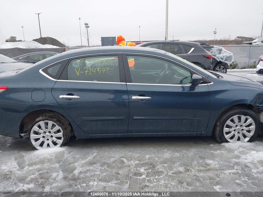 2013 Nissan Sentra VIN: 3N1AB7AP7DL724573 Lot: 12450070