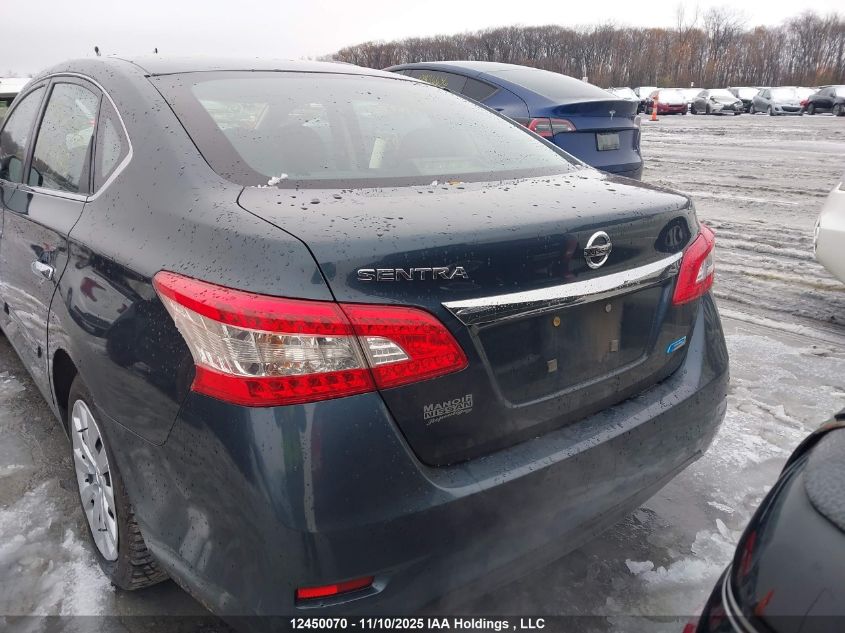 2013 Nissan Sentra VIN: 3N1AB7AP7DL724573 Lot: 12450070