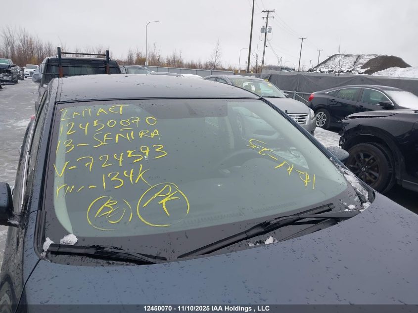 2013 Nissan Sentra VIN: 3N1AB7AP7DL724573 Lot: 12450070