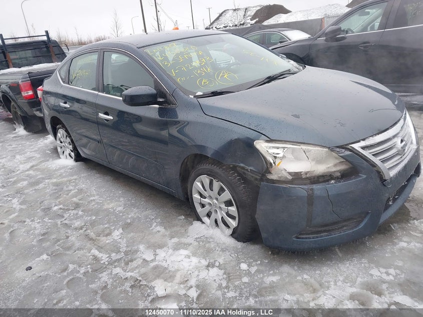 2013 Nissan Sentra VIN: 3N1AB7AP7DL724573 Lot: 12450070