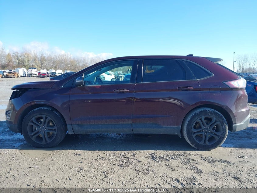 2018 Ford Edge Sel VIN: 2FMPK4J98JBB96407 Lot: 12450078