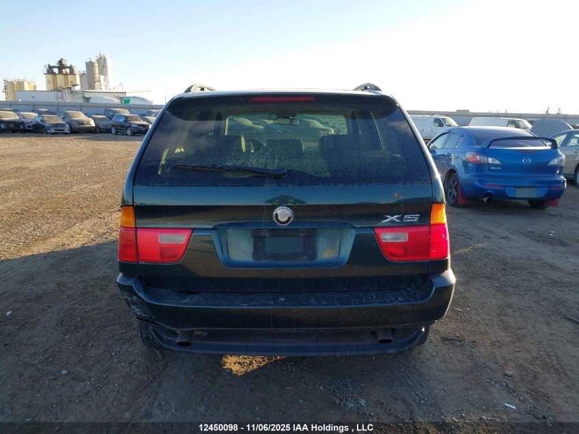 2003 BMW X5 3.0I VIN: 5UXFA53593LV87375 Lot: 12450098