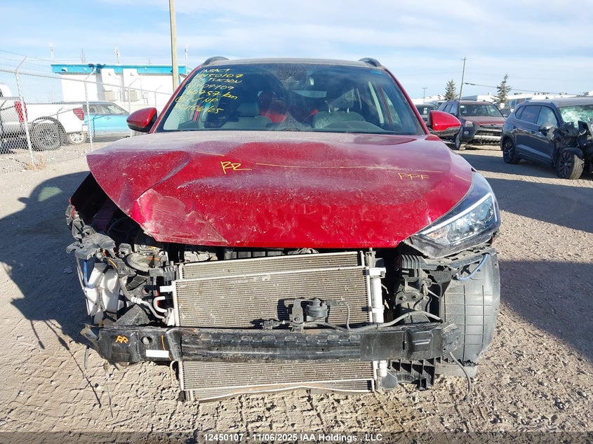 2021 Hyundai Tucson Preferred Awd With Sun And Leather Package VIN: KM8J3CA47MU407709 Lot: 12450107