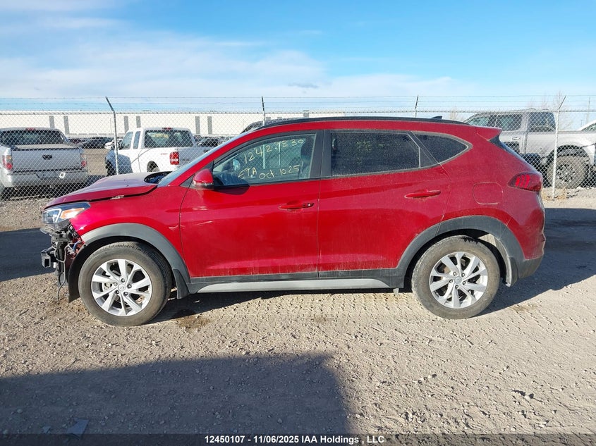 2021 Hyundai Tucson Preferred Awd With Sun And Leather Package VIN: KM8J3CA47MU407709 Lot: 12450107