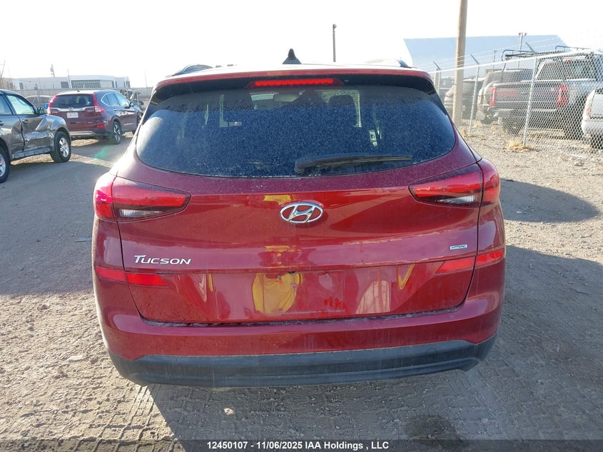 2021 Hyundai Tucson Preferred Awd With Sun And Leather Package VIN: KM8J3CA47MU407709 Lot: 12450107